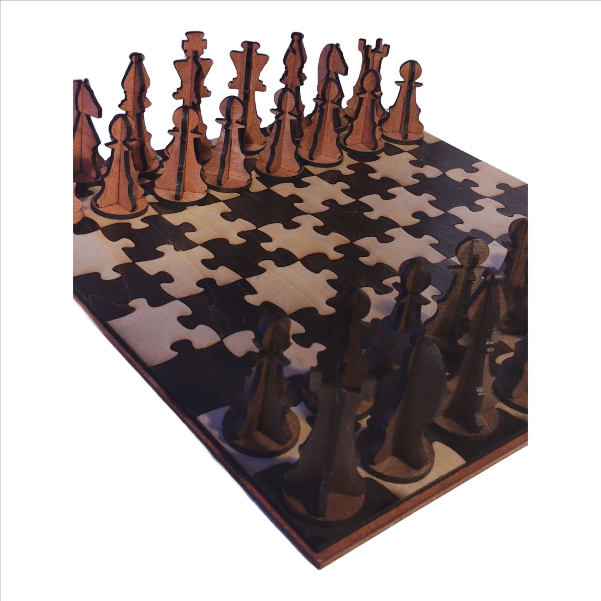 The Grandmaster’s Puzzle Chess Set