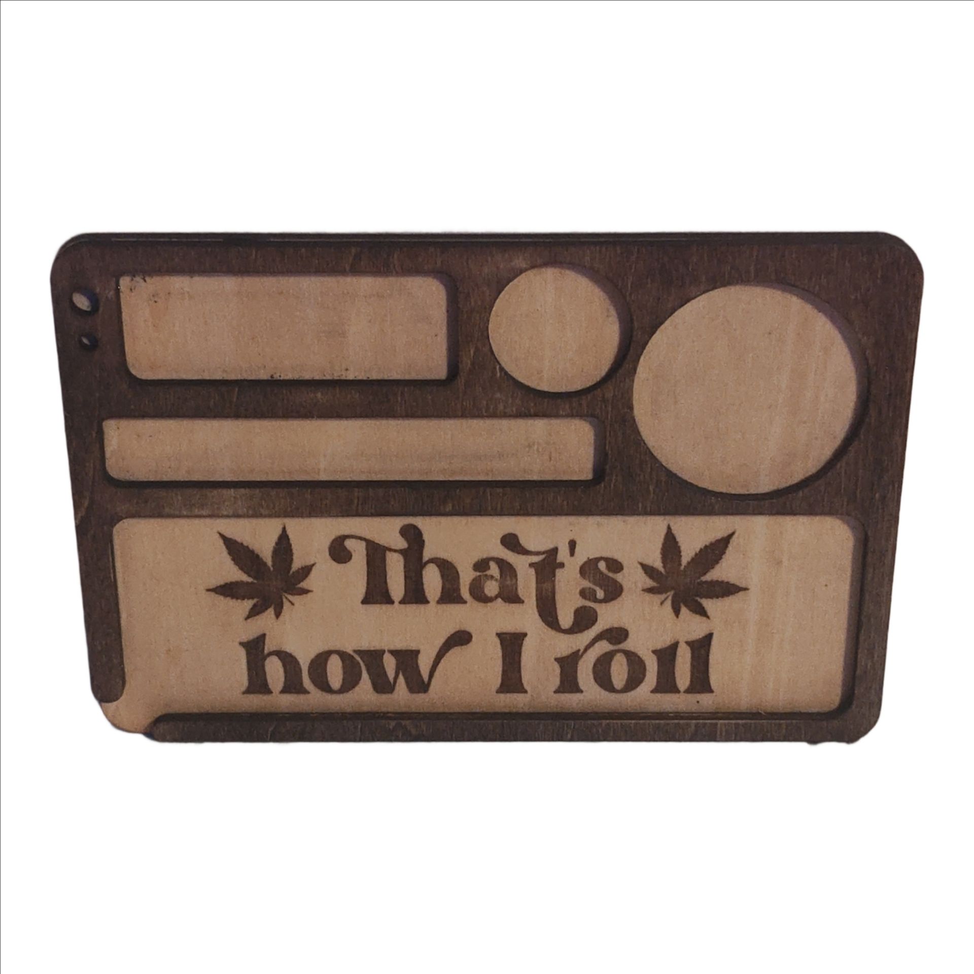 High Rollin’ Wooden Tray