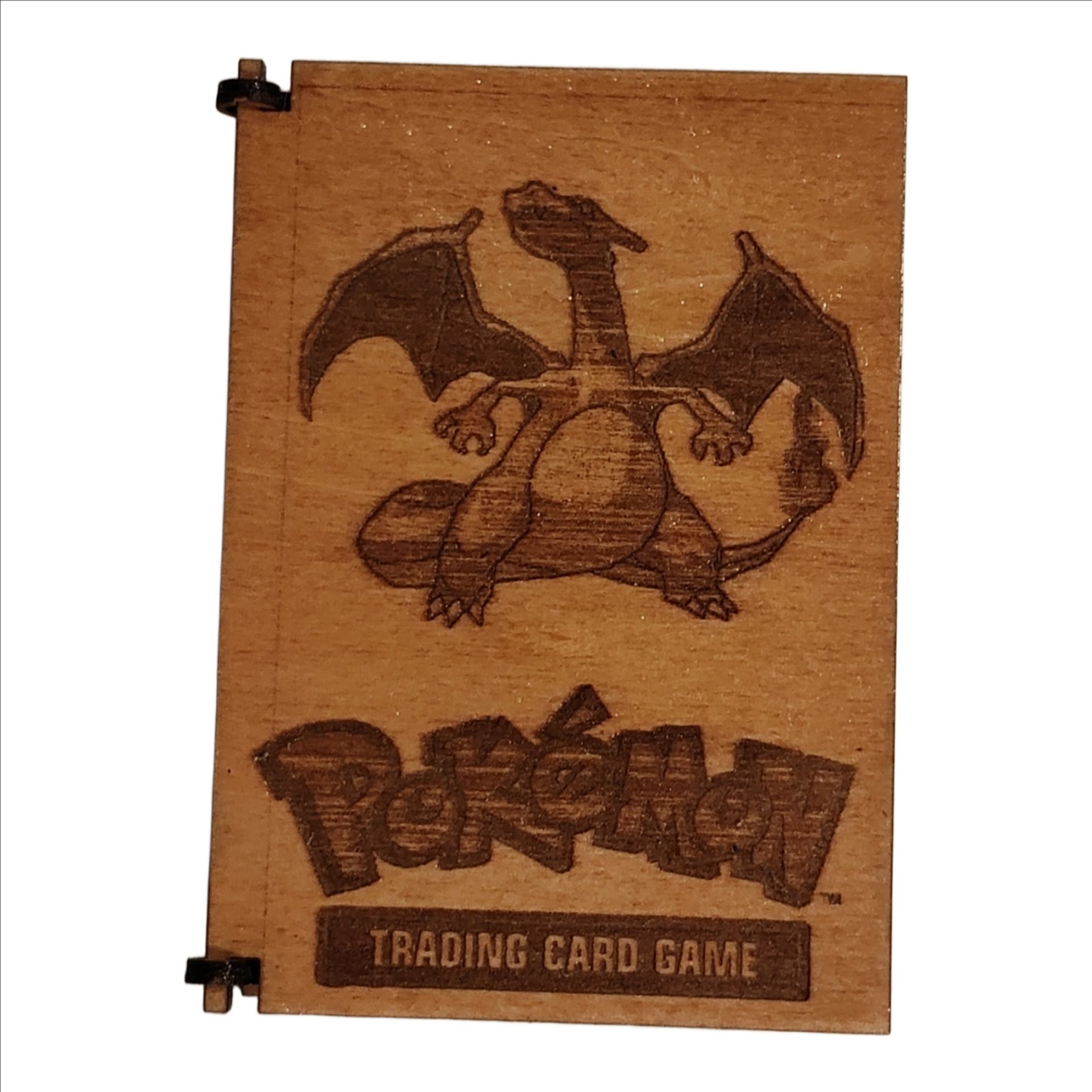 Charizard Flame Deck Box – Handcrafted Pokémon Card Holder