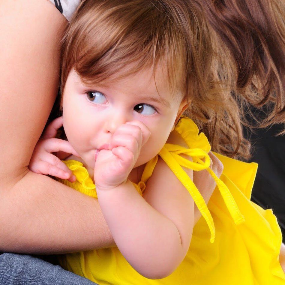 Young Girl Sucking Her Thumb — Portage, IN — Airport Road Dental Associates, PC