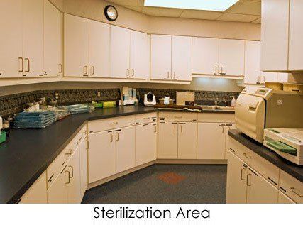 Sterilization Area Side View — Portage, IN — Airport Road Dental Associates, PC