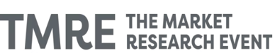 The logo for the tmre market research event