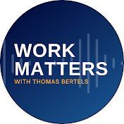 The logo for work matters with thomas bertels.