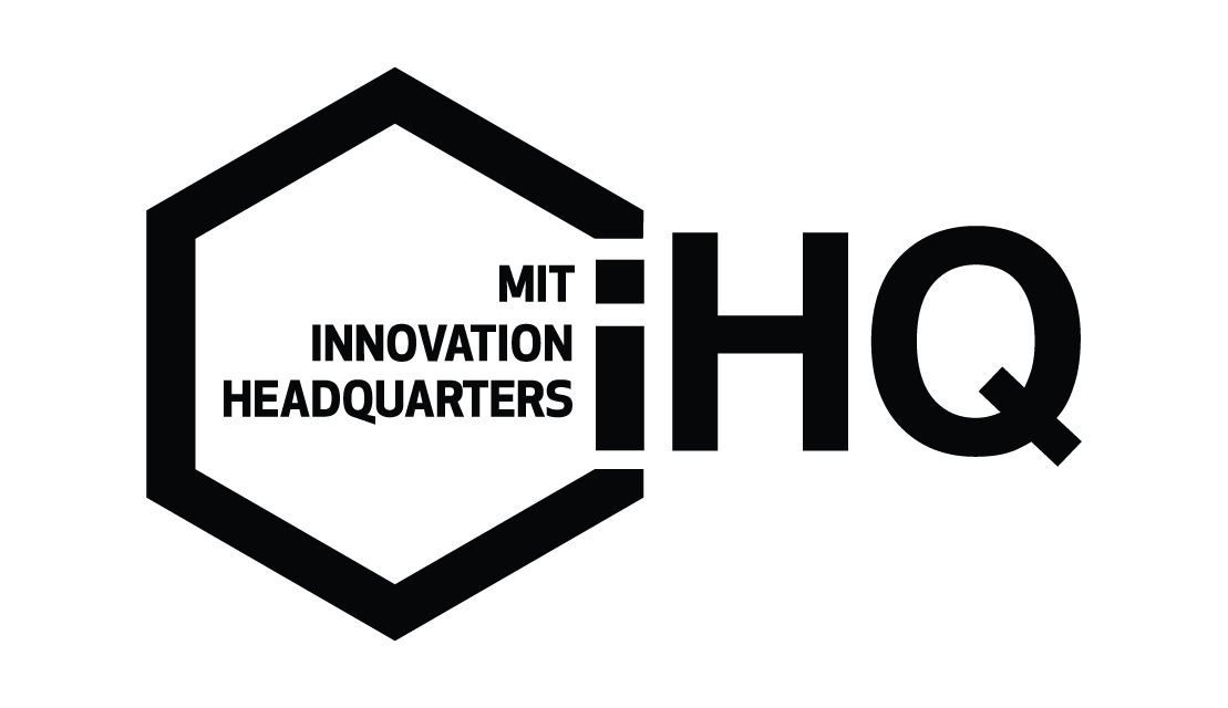 A black and white logo for mit innovation headquarters