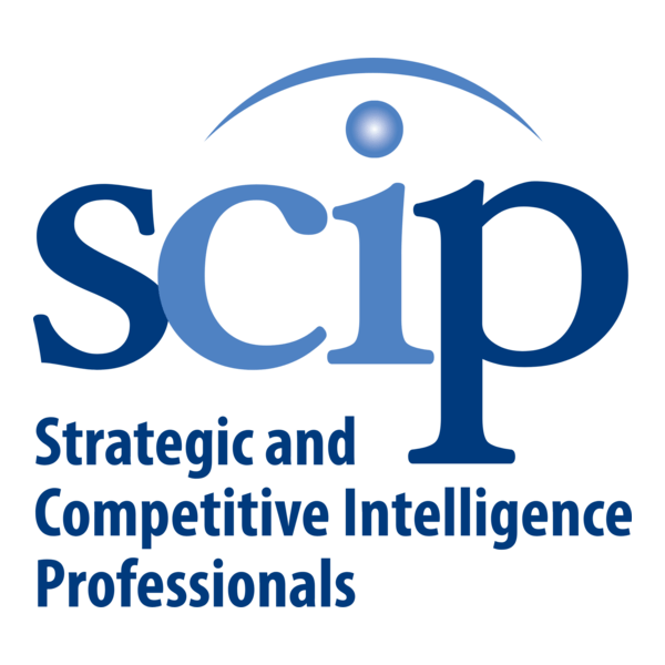 The logo for strategic and competitive intelligence professionals