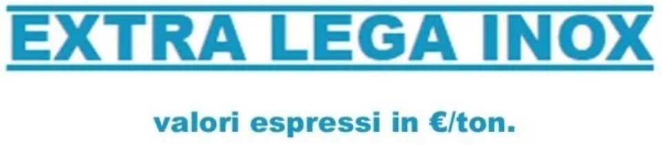 Extra lega Inox
