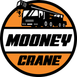 logo for dick mooney crane rental in benton ar