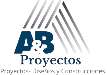 Un logotipo para una empresa llamada a&b proyectos