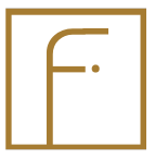 Gold-colored letter 
