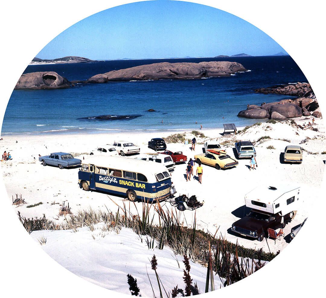 Twilight Beach Esperance circa 1972