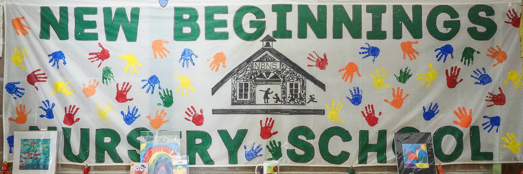 New Beginnings Nursery School banner