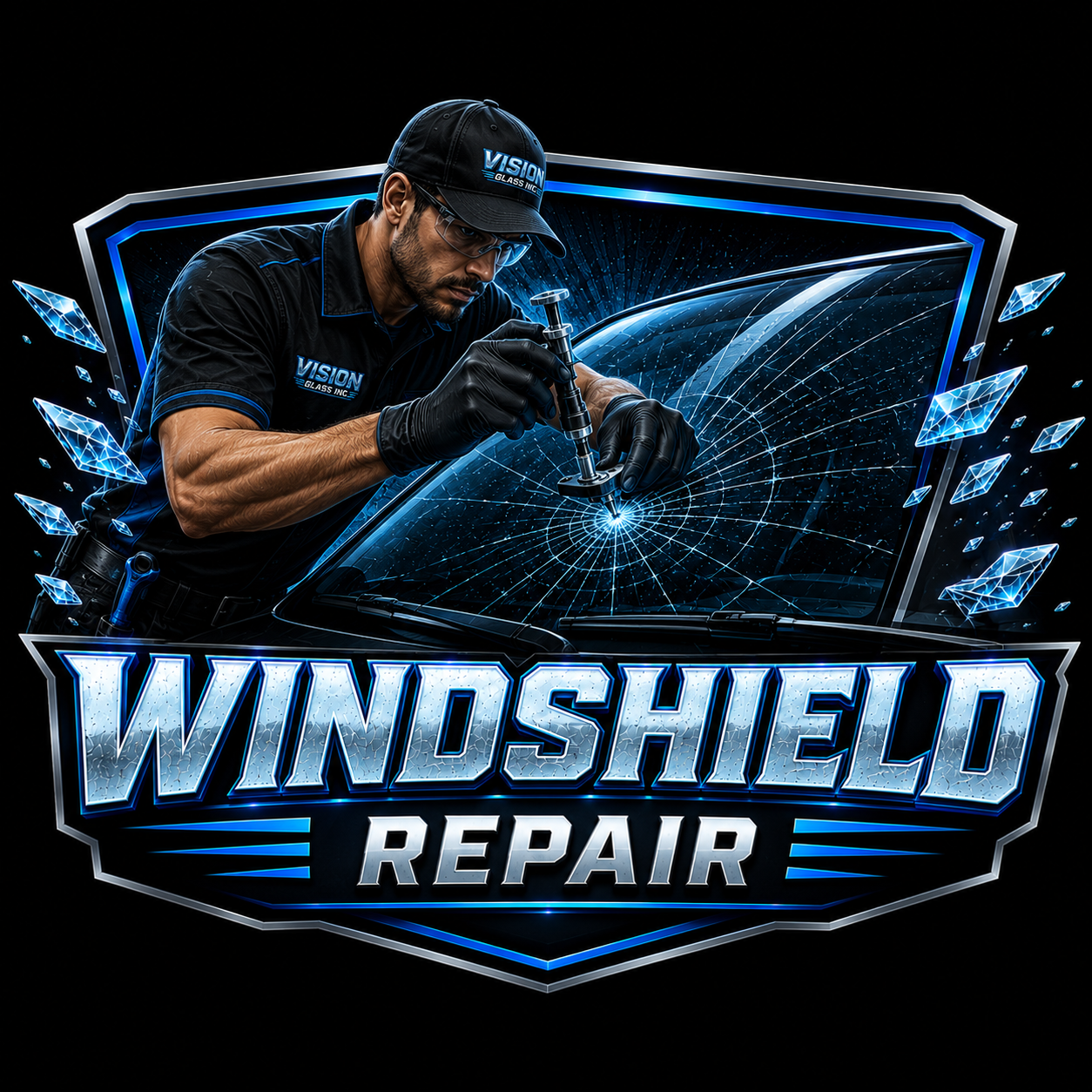 Windshield chip and crack repair in Buffalo, NY