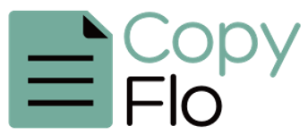 A review logo with a check mark on it