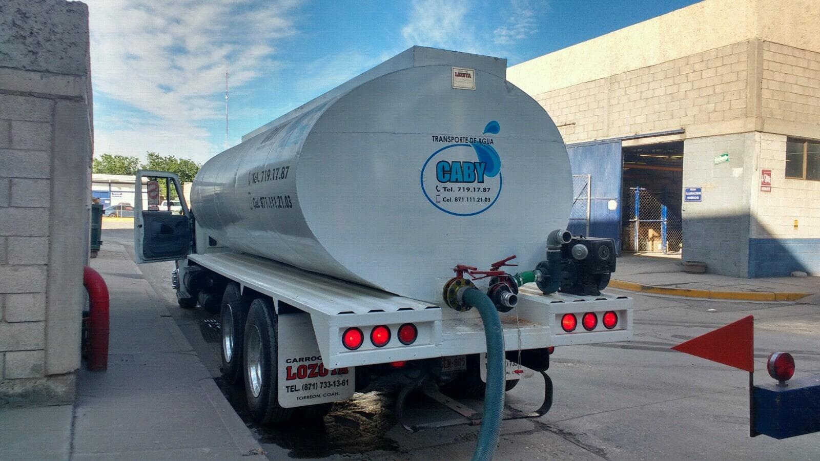 TRANSPORTE DE AGUA CABY