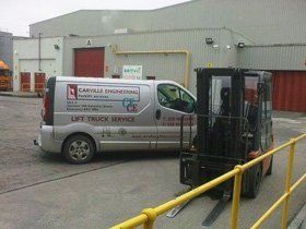 Forklift rentals - Dunmurry, Belfast - Carville Engineering - Warehouse equipment