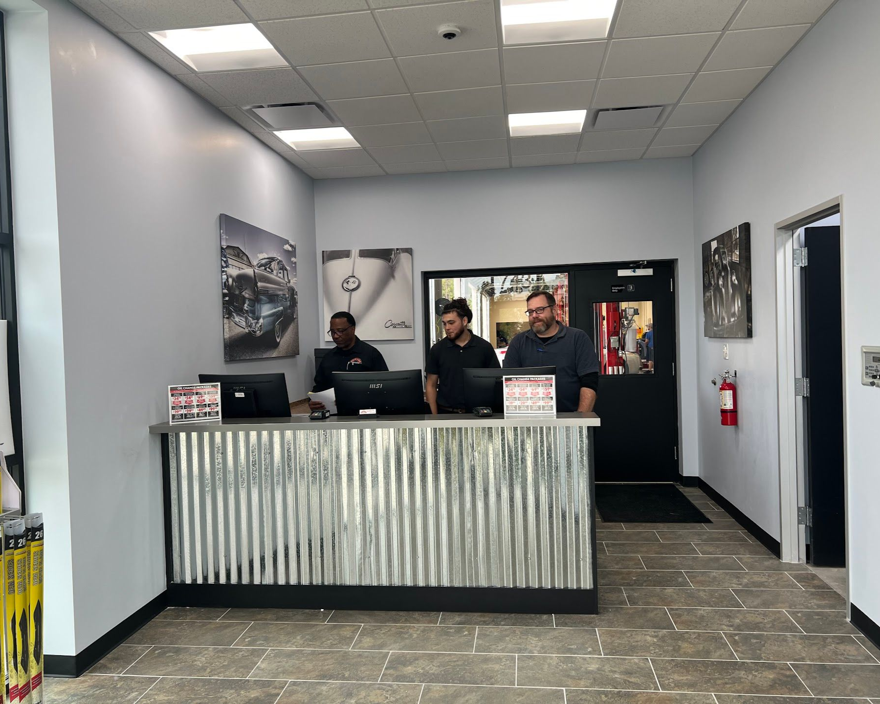 Front Desk Inside Auto Repair Shop | Locals Automotive Repair