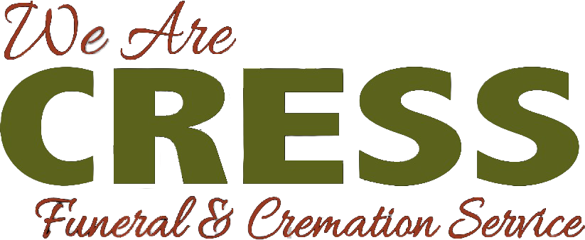 The logo for sample funeral home is shown on a white background.