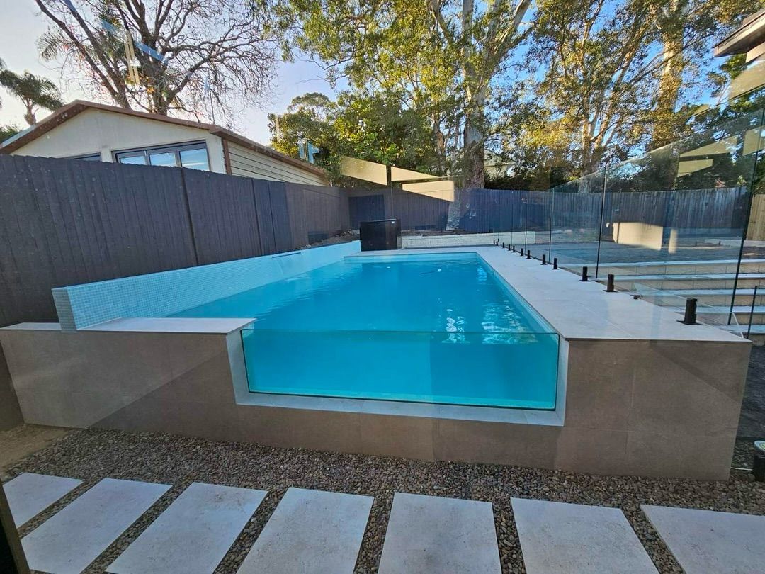 Swimming Pool With Glass Fencing —All Glass Balustrading Systems in Wetherill Park, NSW