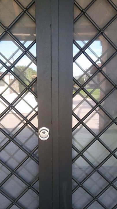 Grata di ferro per portafinestra per esterni