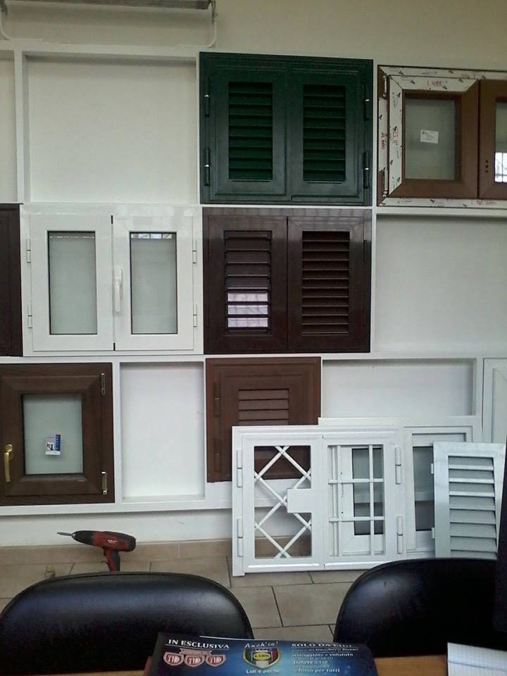 finestre in esposizione