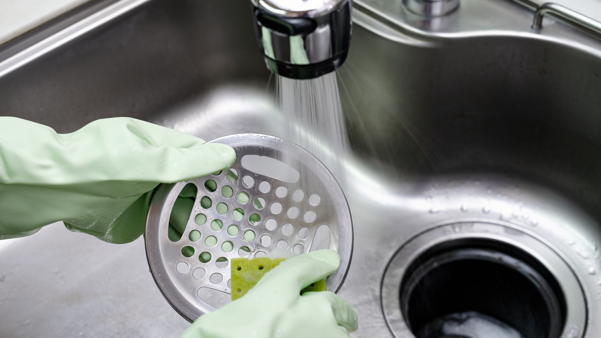 Brick building with dormers and dark roof against a light sky, with tree branches in frame.
