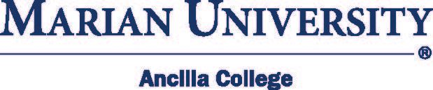 Marian University logo with