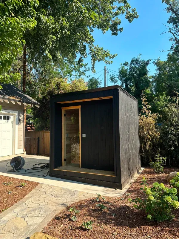A custom sauna built in Boise ID with Idaho Sauna Pros
