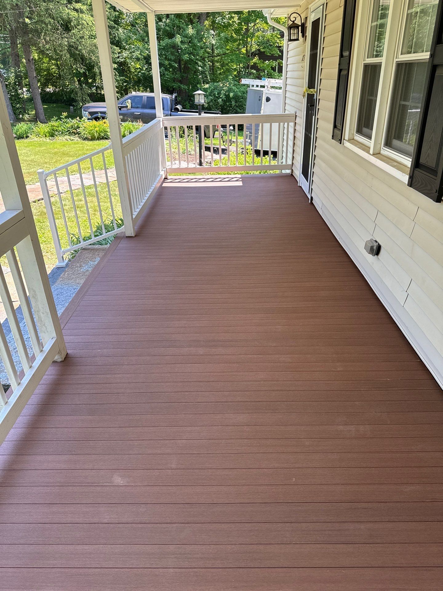 Custom deck construction by Chagnon Building & Remodeling