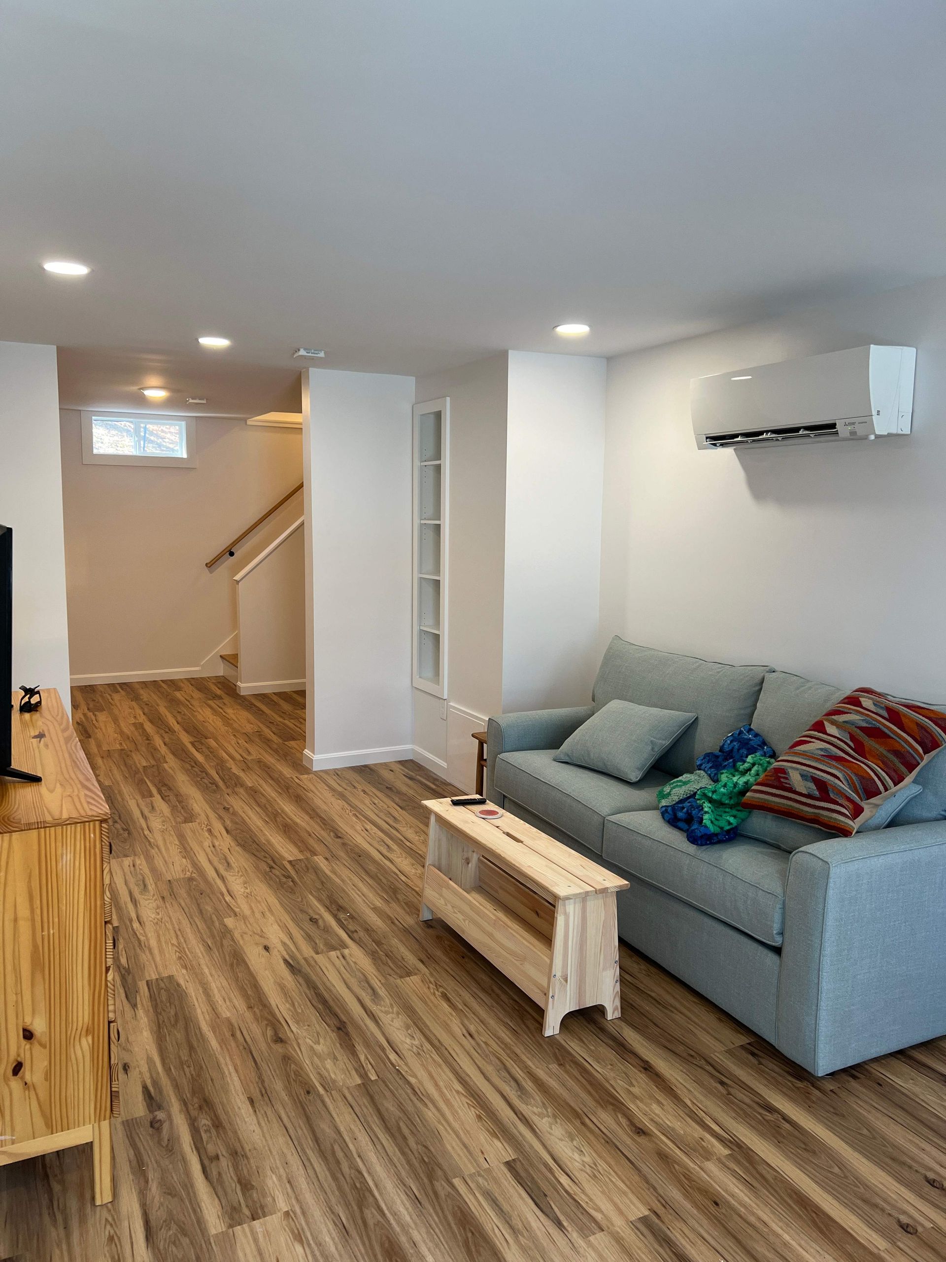 Finished basement by CBR in Western Massachusetts