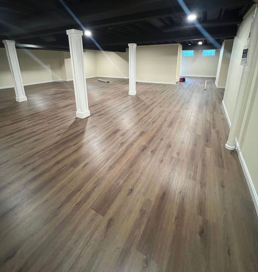 Finished basement by CBR in Western Massachusetts