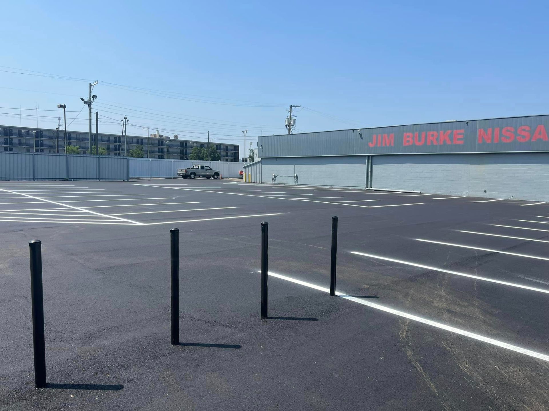 Dill Parking Lot Stripes — Pinson, AL — Campbell's Paving, Asphalt & Concrete, LLC