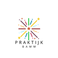 Een logo voor een bedrijf genaamd praktijk bamm