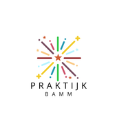 Een logo voor een bedrijf genaamd praktijk bamm