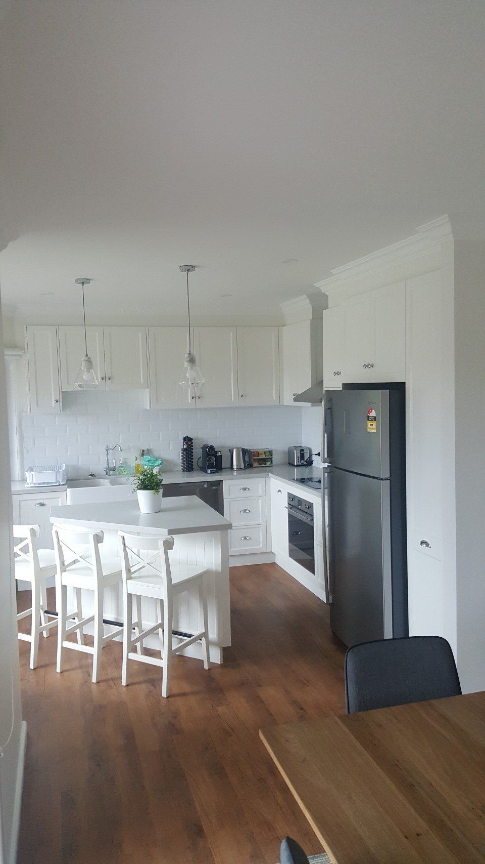 interior view of a kitchen