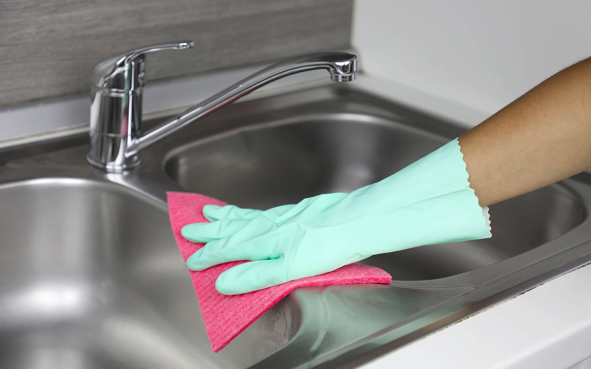 Sink Cleaning — Cameron, WI — Triple A Maintenance Inc.