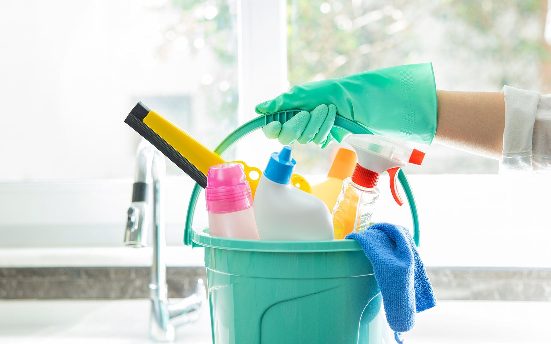 Cleaning Materials — Cameron, WI — Triple A Maintenance Inc.