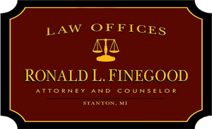 law offices Ronald L. Finegood logo