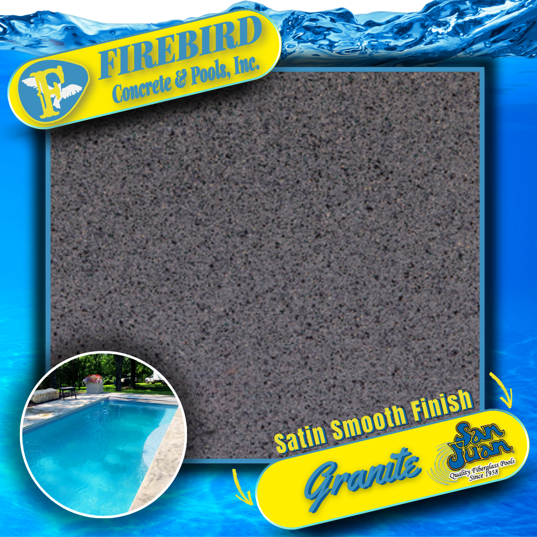 an example of a granite pool finish