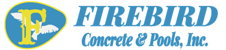 Firebird Concrete & Pools Logo
