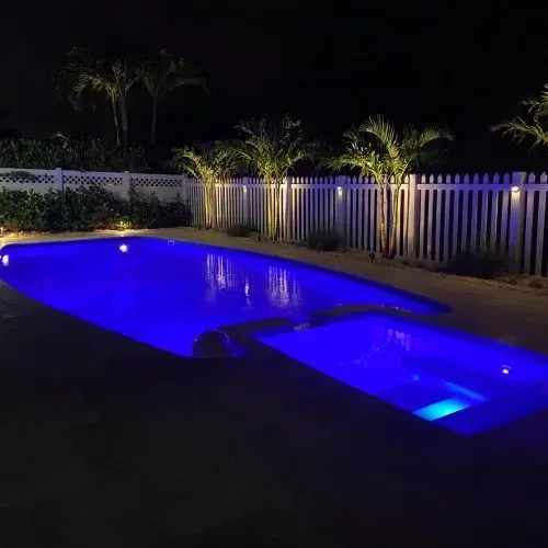 the olympus pool and  spa combo