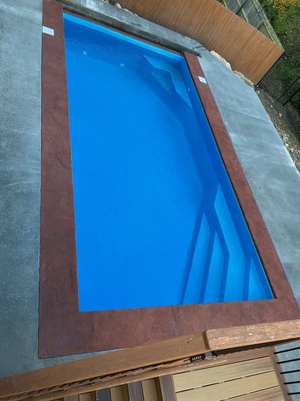 small rectangle pool named the Stockholm