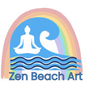 zen beach art logo