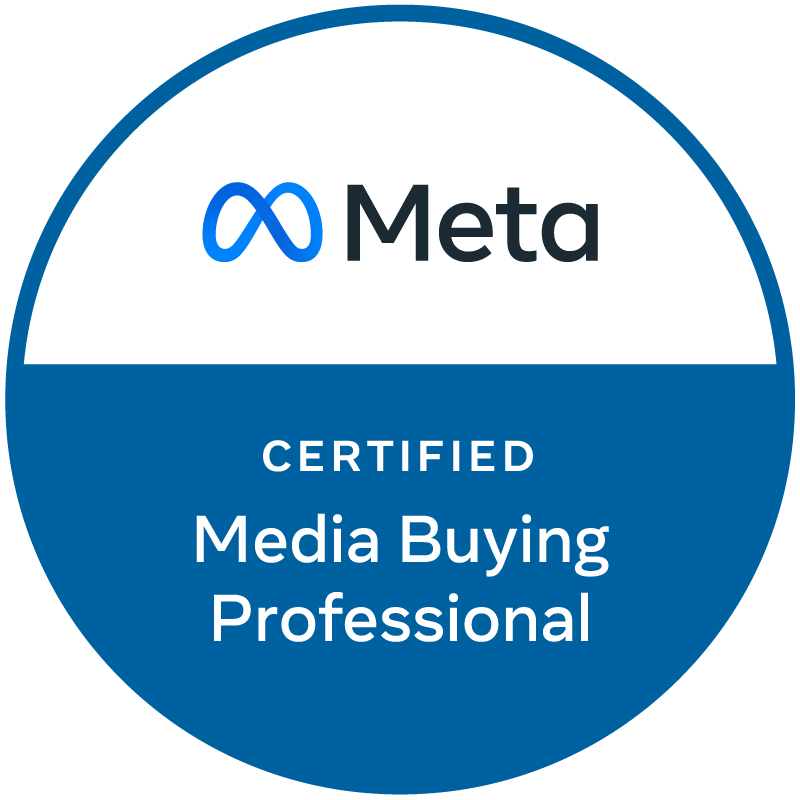meta media buying logo