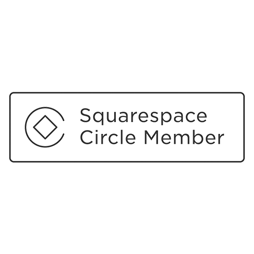 squarespace circle member logo