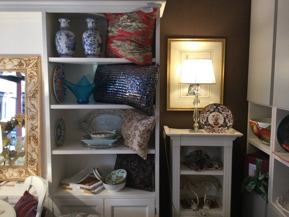 libreria in legno stile classico