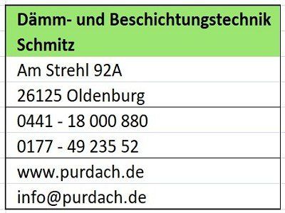 Hohlwanddämmung in Oldenburg mit PUR