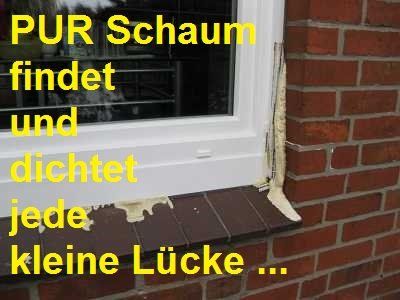 Hohlwanddämmung in Oldenburg mit PUR