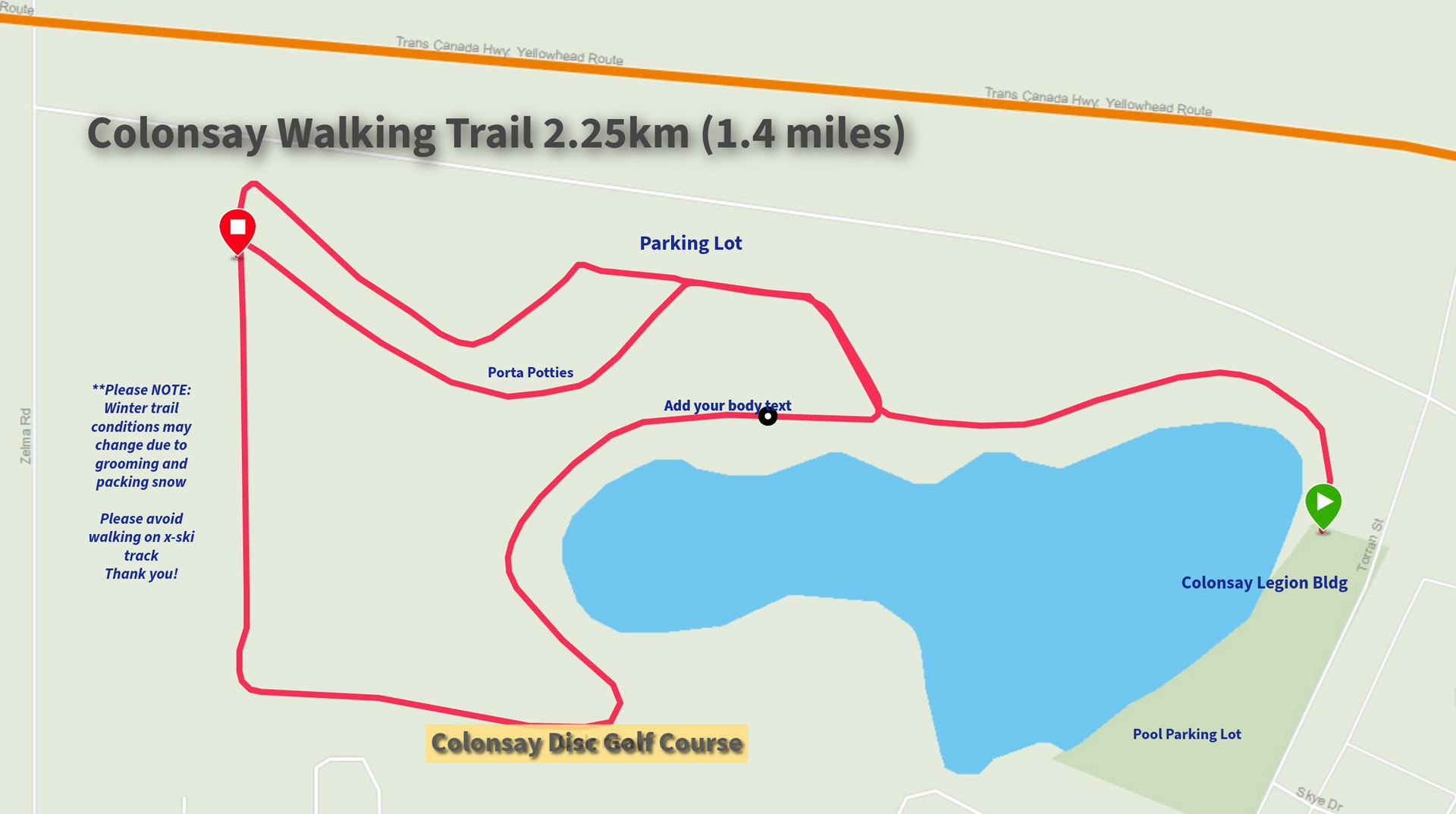 Colonsay Walking Trail
