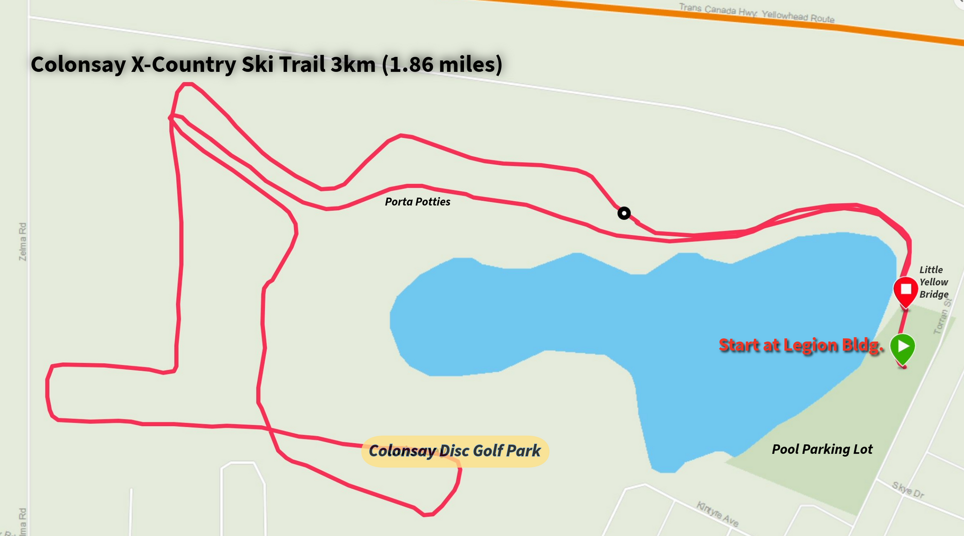 Colonsay X-Country Ski Trail