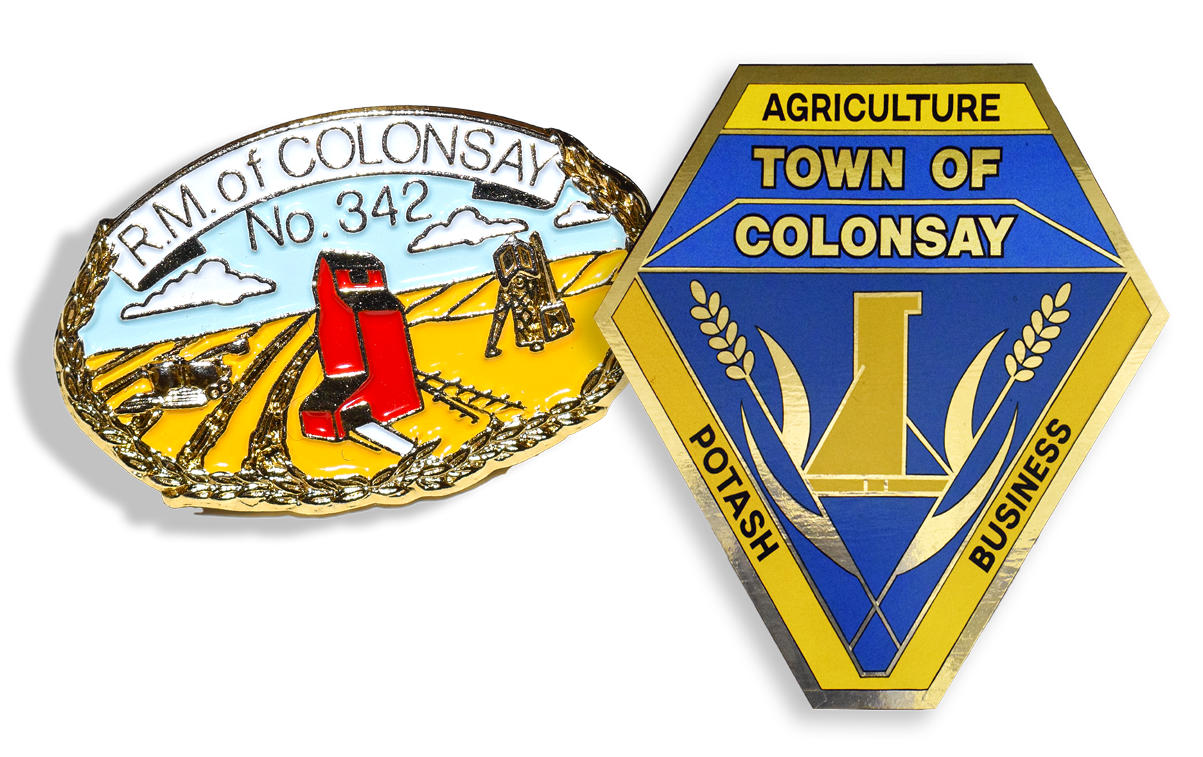 A purple circle with three black lines coming out of it.